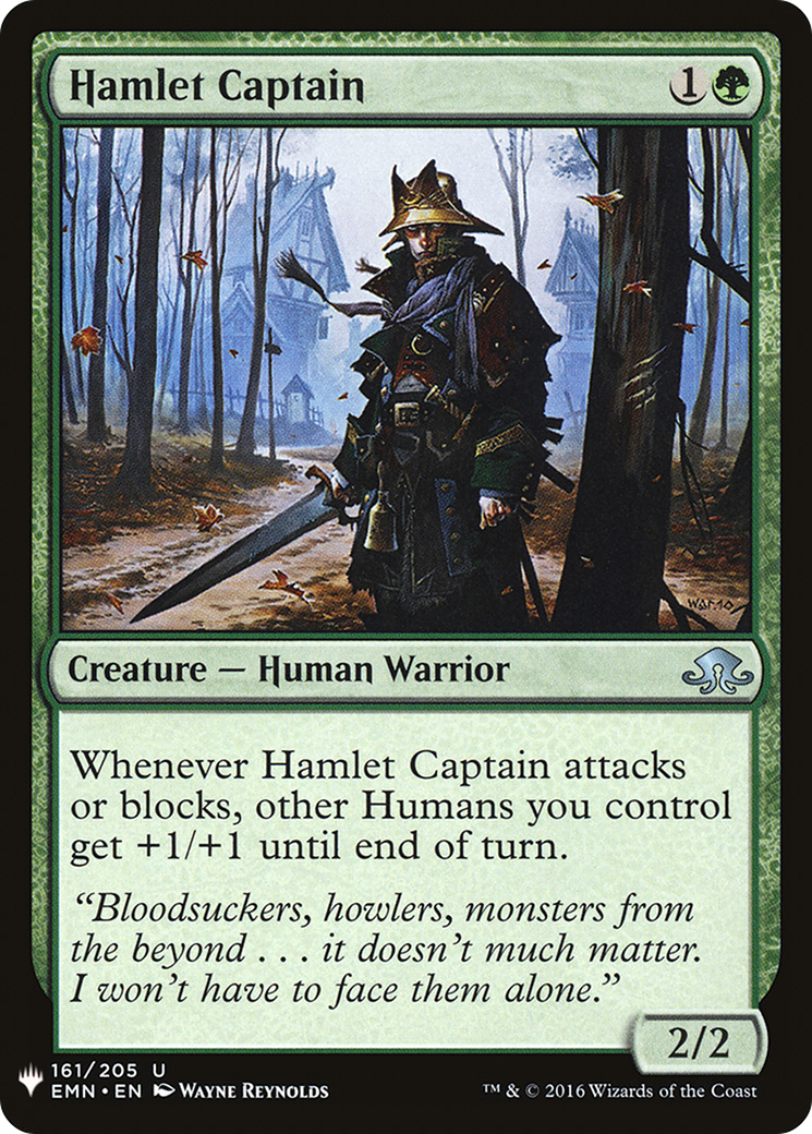 {C} Hamlet Captain [Mystery Booster][LS EMN 161]