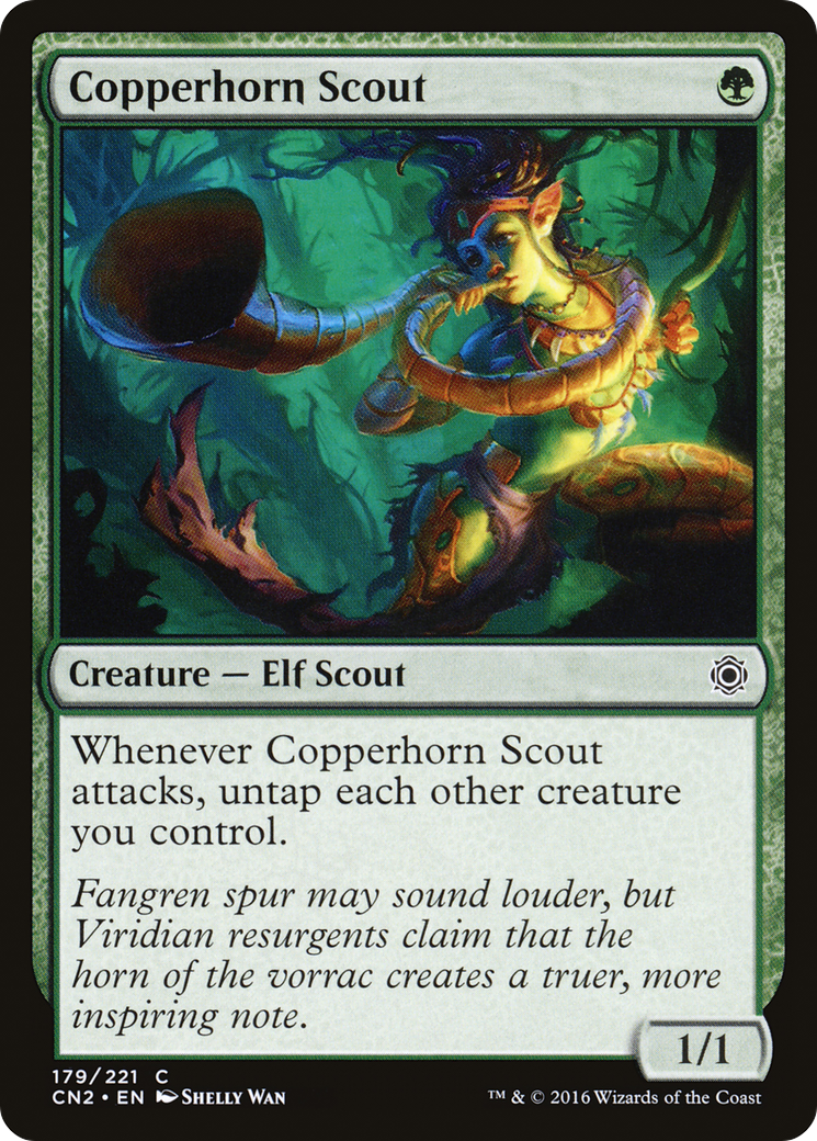 {C} Copperhorn Scout [Conspiracy: Take the Crown][CN2 179]