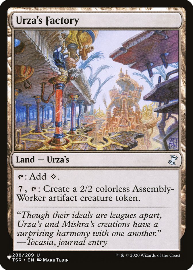 {C} Urza's Factory [The List][LS TSR 288]