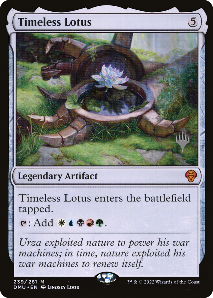 {R} Timeless Lotus (Promo Pack) [Dominaria United Promos][PP DMU 239]