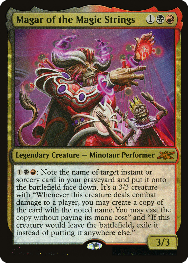 {R} Magar of the Magic Strings (Galaxy Foil) [Unfinity][UNF 457]