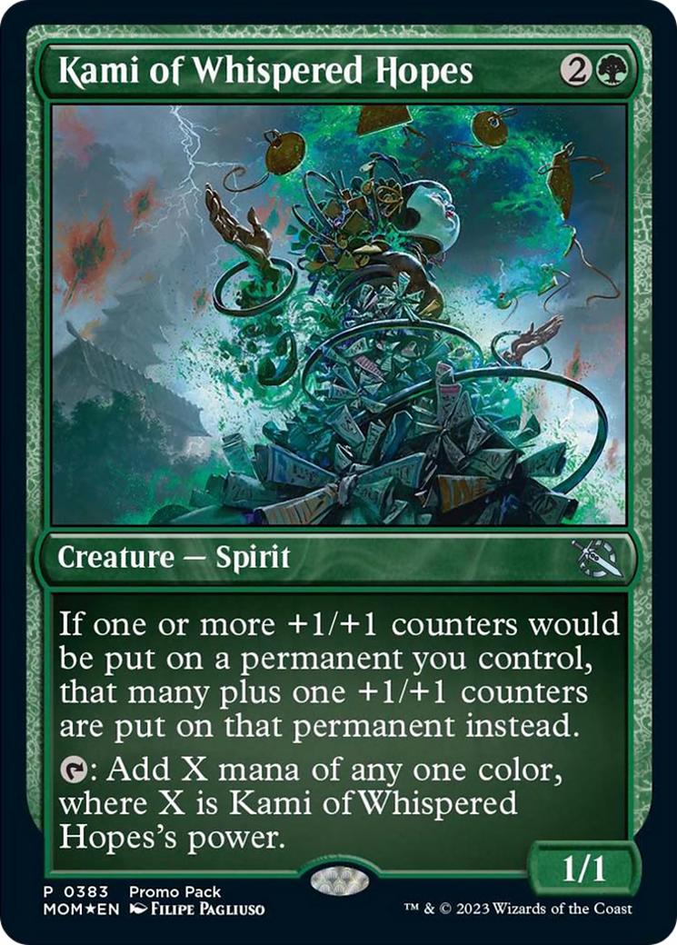 {C} Kami of Whispered Hopes (Promo Pack) [March of the Machine][PP MOM 383]