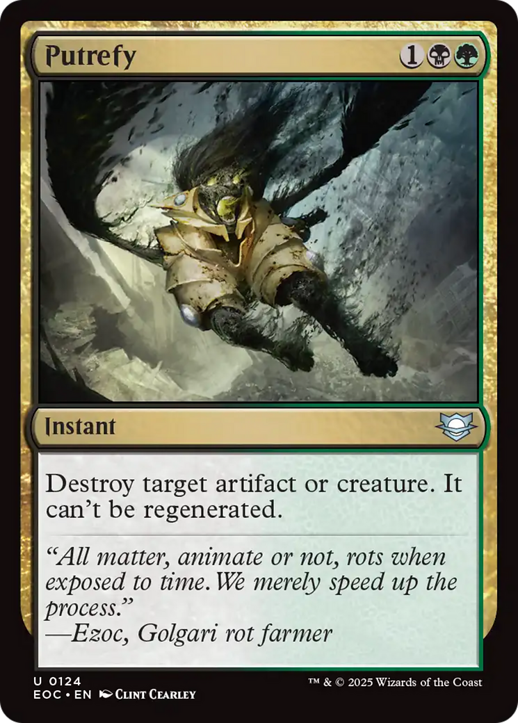 {C} Putrefy [Edge of Eternities Commander][EOC 124]