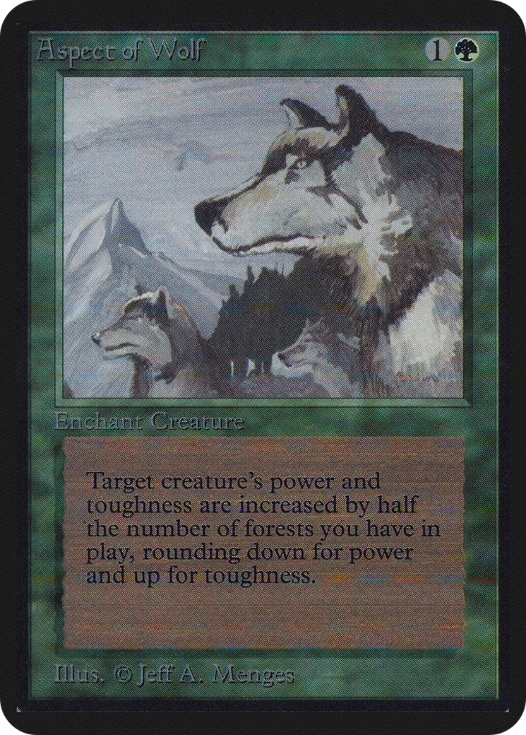 {R} Aspect of Wolf [Alpha Edition][LEA 184]