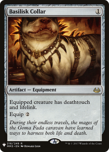 {R} Basilisk Collar [Mystery Booster][LS MM3 216]