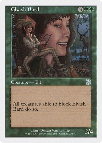 {C} Elvish Bard [Deckmasters][DKM 024]