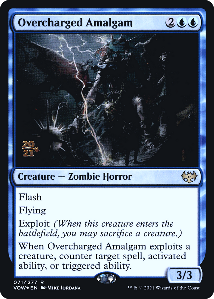 {R} Overcharged Amalgam [Innistrad: Crimson Vow Prerelease Promos][PR VOW 071]