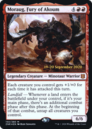 {R} Moraug, Fury of Akoum [Zendikar Rising Prerelease Promos][PR ZNR 150]