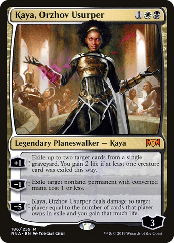 {R} Kaya, Orzhov Usurper [Ravnica Allegiance][RNA 186]
