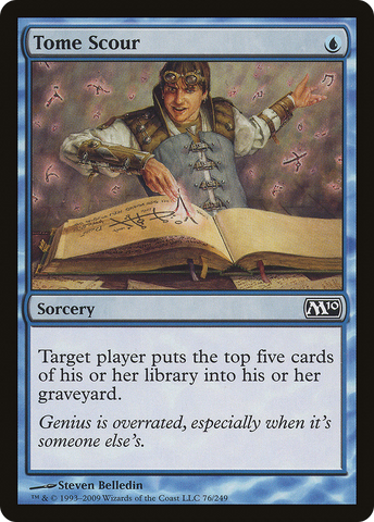 {C} Tome Scour [Magic 2010][M10 076]