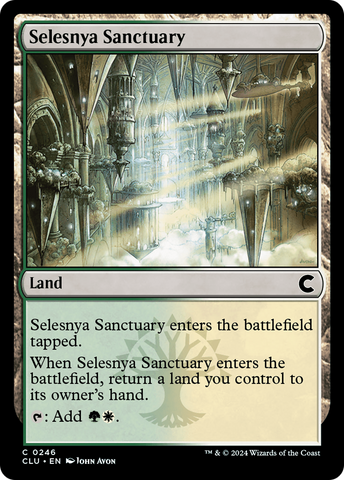 {C} Selesnya Sanctuary [Ravnica: Clue Edition][CLU 246]