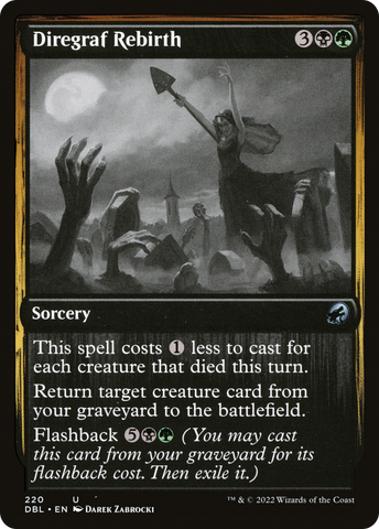 {C} Diregraf Rebirth [Innistrad: Double Feature][DBL 220]