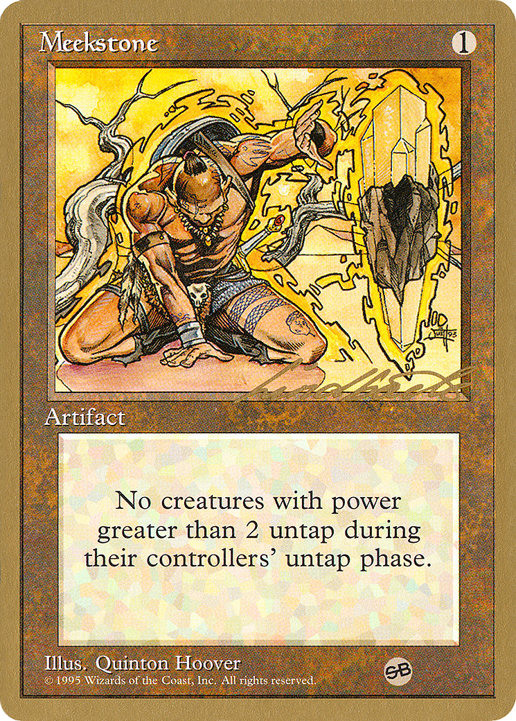 {R} Meekstone (Leon Lindback) (SB) [Pro Tour Collector Set][GB PTC LL335SB]