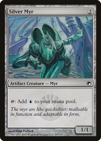 {C} Silver Myr [Scars of Mirrodin][SOM 202]