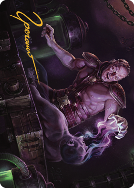 {A} Jon Irenicus, Shattered One Art Card (37) (Gold-Stamped Signature) [Commander Legends: Battle for Baldur's Gate Art Series][GS ACLB 037]