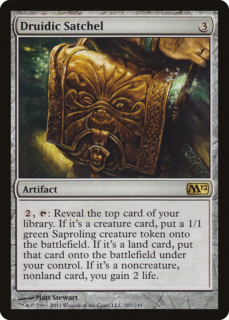 {R} Druidic Satchel [Magic 2012][M12 207]