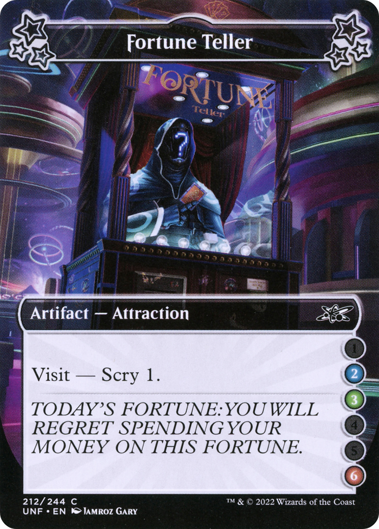 {C} Fortune Teller (2-3-6) [Unfinity][UNF 212]