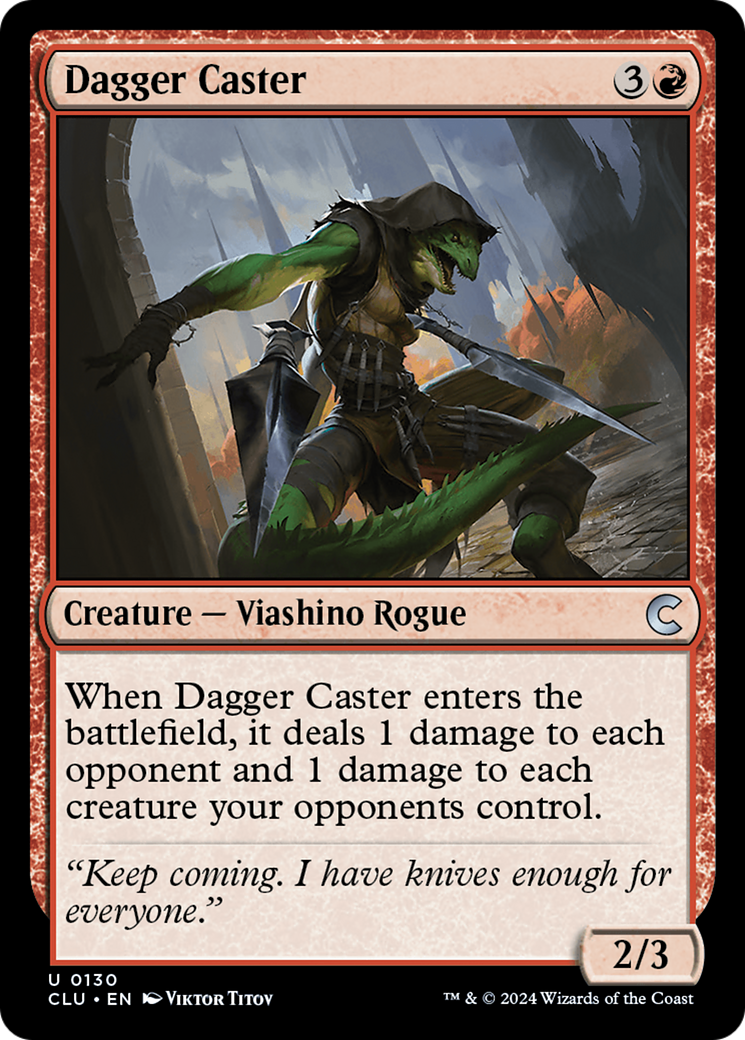 {C} Dagger Caster [Ravnica: Clue Edition][CLU 130]