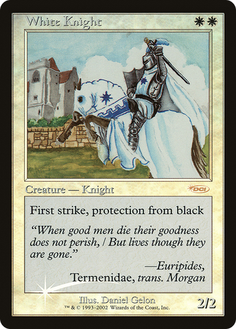 {R} White Knight [Friday Night Magic 2002][PA F02 012]
