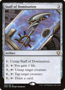 {R} Staff of Domination [Commander Legends][CMR 343]