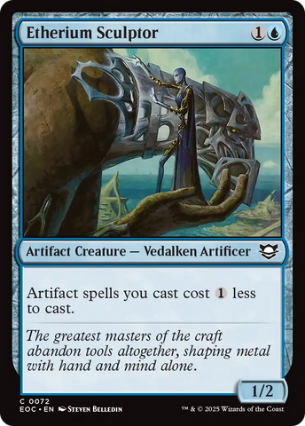 {@@ EOC C} Etherium Sculptor [Edge of Eternities Commander][EOC 072]