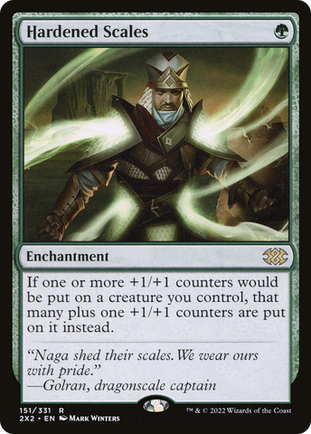 {R} Hardened Scales [Double Masters 2022][2X2 151]