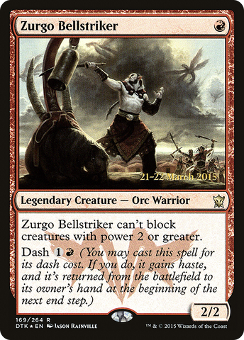 {R} Zurgo Bellstriker [Dragons of Tarkir Prerelease Promos][PR DTK 169]