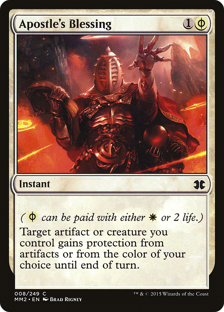 {C} Apostle's Blessing [Modern Masters 2015][MM2 008]