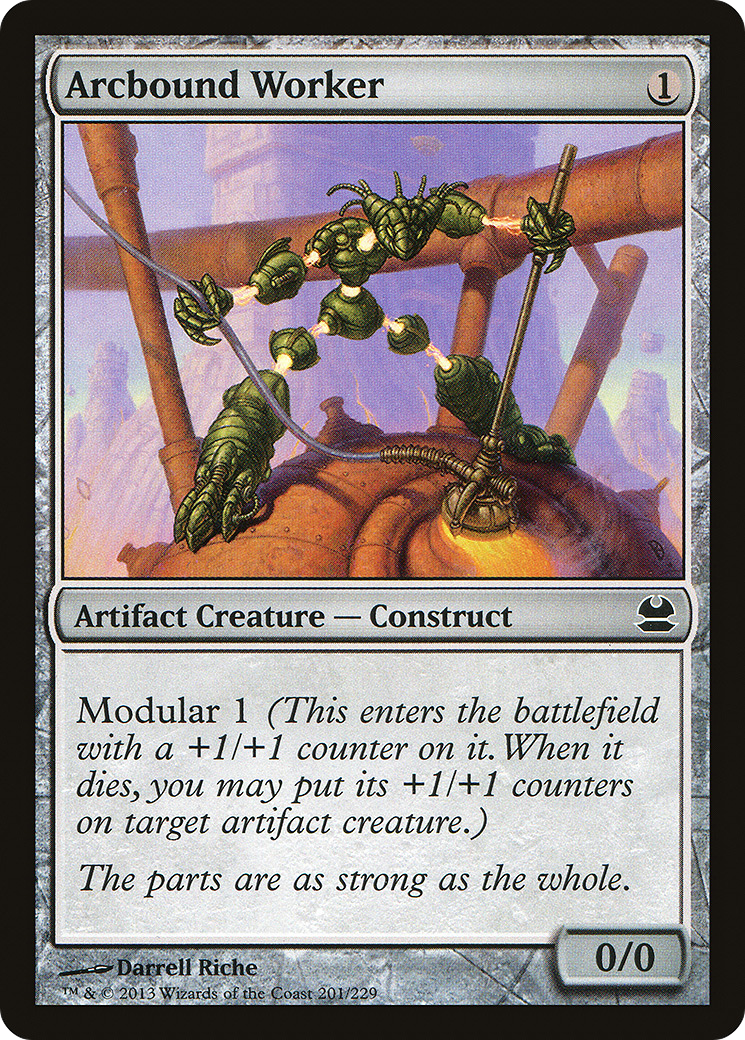 {C} Arcbound Worker [Modern Masters][MMA 201]