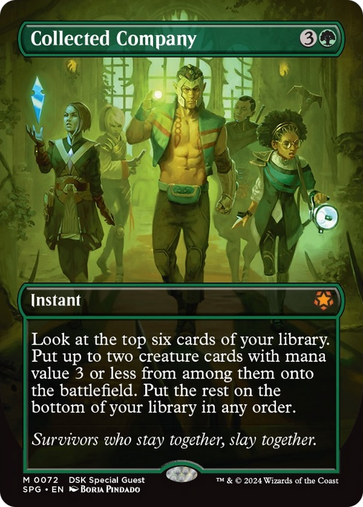 {R} Collected Company (Borderless) (Foil) (Borderless) [Special Guests] [SPG 072]