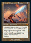 {R} Sword of Truth and Justice (Retro Foil Etched) [Modern Horizons 2][RF ET MH1 032]