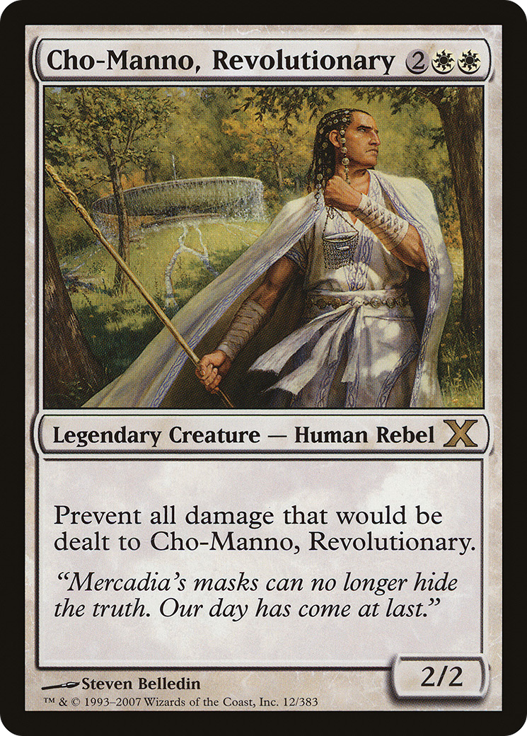 {R} Cho-Manno, Revolutionary [Tenth Edition][10E 012]