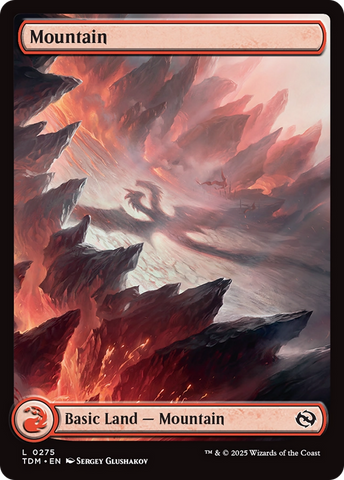 {B} Mountain (0275) [Tarkir: Dragonstorm][TDM 275]