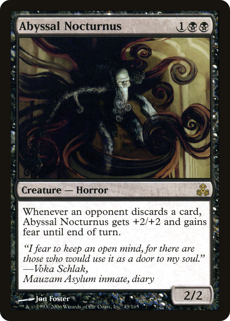 {R} Abyssal Nocturnus [Guildpact][GPT 043] - Misty Mountain Games