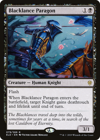 {R} Blacklance Paragon [Throne of Eldraine][ELD 079]