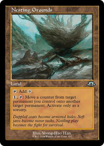 {C} Nesting Grounds (Retro Frame) [Modern Horizons 3][MH3 437]