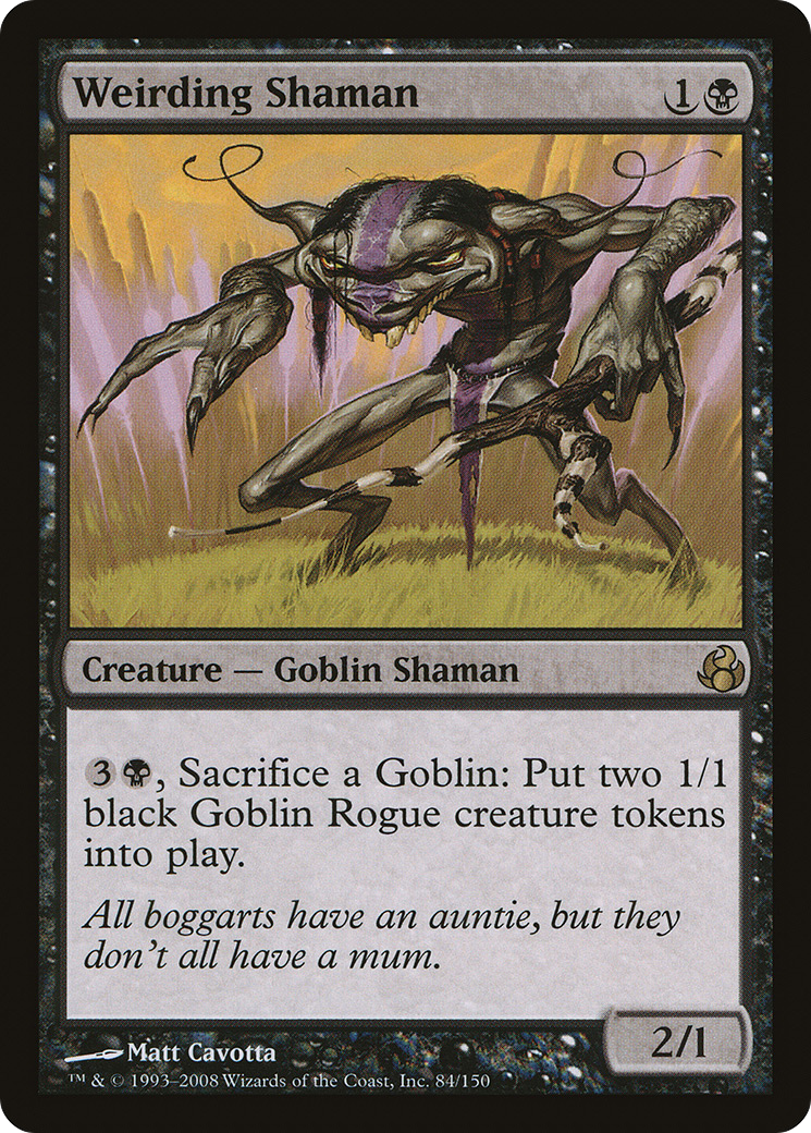 {R} Weirding Shaman [Morningtide][MOR 084]