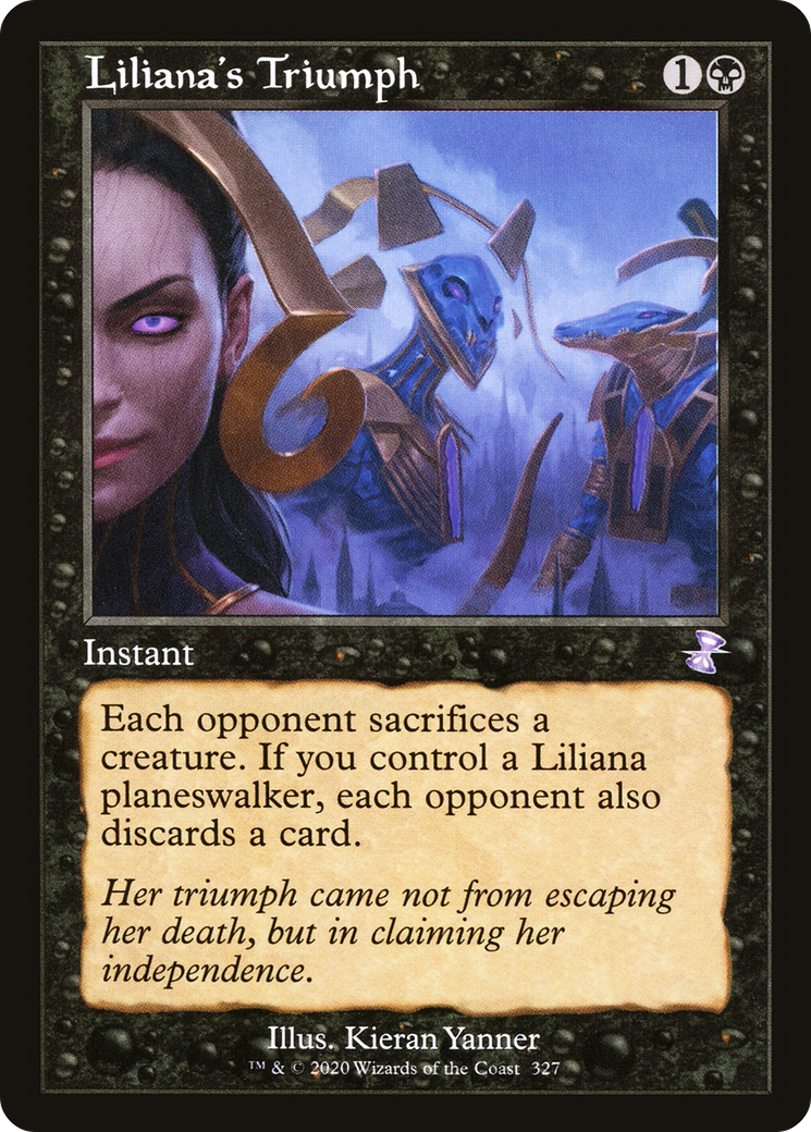 {R} Liliana's Triumph (Timeshifted) [Time Spiral Remastered][TSR 327]