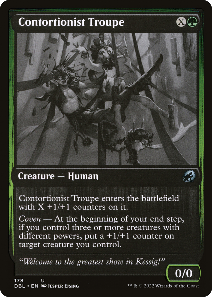{C} Contortionist Troupe [Innistrad: Double Feature][DBL 178]