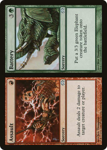 {C} Assault // Battery [Planechase][HOP 103]