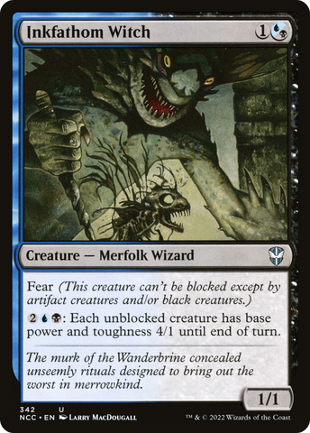 {C} Inkfathom Witch [Streets of New Capenna Commander][NCC 342]