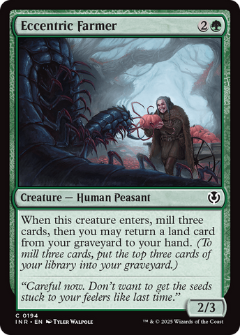 {C} Eccentric Farmer [Innistrad Remastered][INR 194]