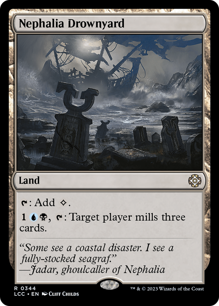 {R} Nephalia Drownyard [The Lost Caverns of Ixalan Commander][LCC 344]