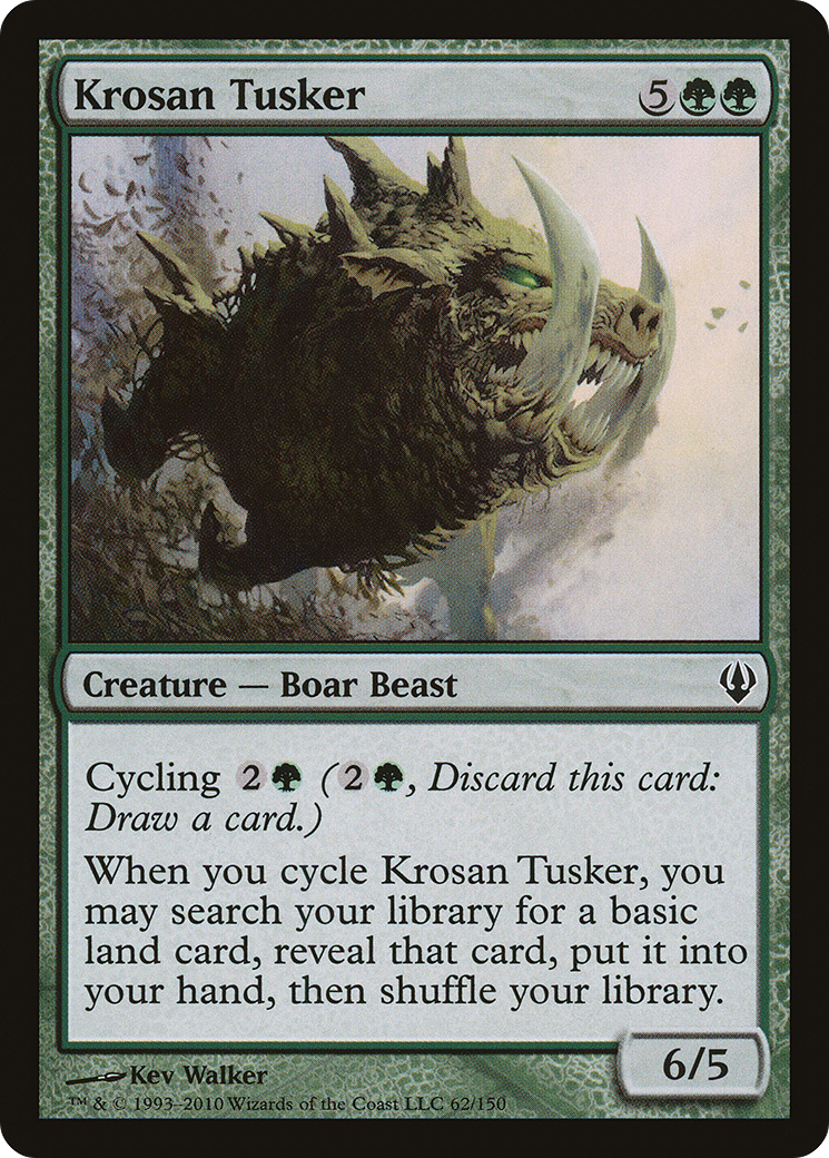 {C} Krosan Tusker [Archenemy][ARC 062]