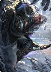 {A} Jorn, God of Winter Art Card [Kaldheim Art Series][AKHM 047]