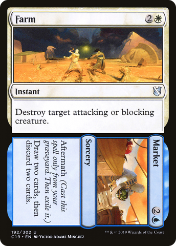 {C} Farm // Market [Commander 2019][C19 192]