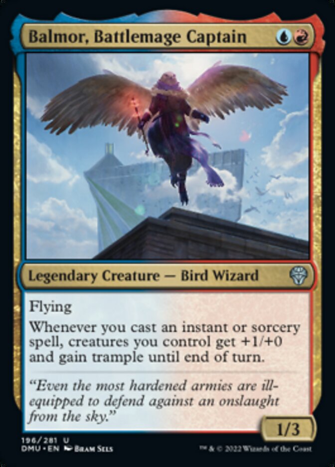 {@C} Balmor, Battlemage Captain [Dominaria United][DMU 196]