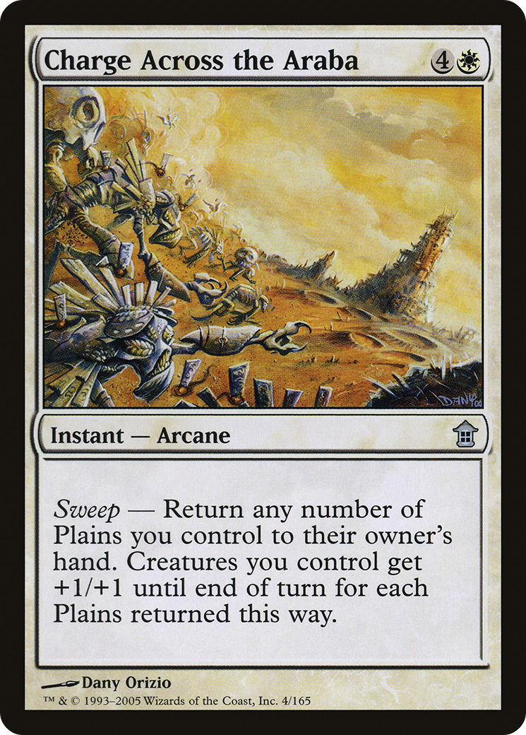 {C} Charge Across the Araba [Saviors of Kamigawa][SOK 004]