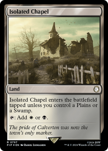 {R} Isolated Chapel (Surge Foil) [Fallout][PIP 797]