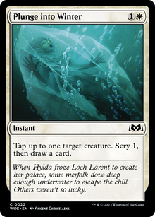 {@C} Plunge into Winter [Wilds of Eldraine][WOE 022]